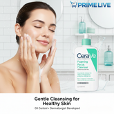 CeraVe Foaming Facial Cleanser 237ml | Oil Control Face Wash for Normal to Oily Skin | Gentle & Hydrating