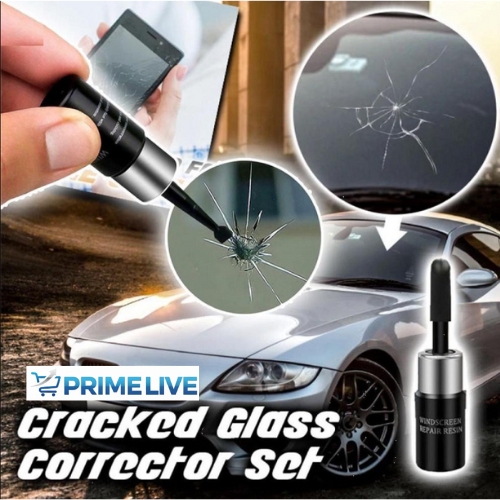 Nano Glass Repair Fluid for Car Windshield – Fast & Permanent Fix for Cracks, Chips, and Scratches